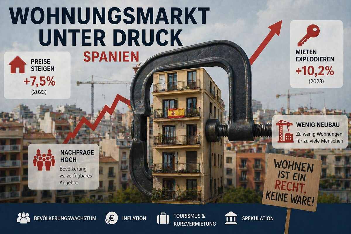 Wohnungsmarkt unter Druck in Spanien: Was sich jetzt im Alltag verändert