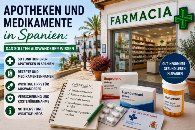 Apotheken und Medikamente in Spanien: Das sollten Auswanderer wissen