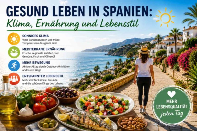 Gesund leben in Spanien: Klima, Ernährung und Lebensstil