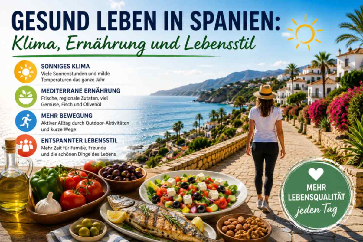 Gesund leben in Spanien: Klima, Ernährung und Lebensstil – Gesundheit