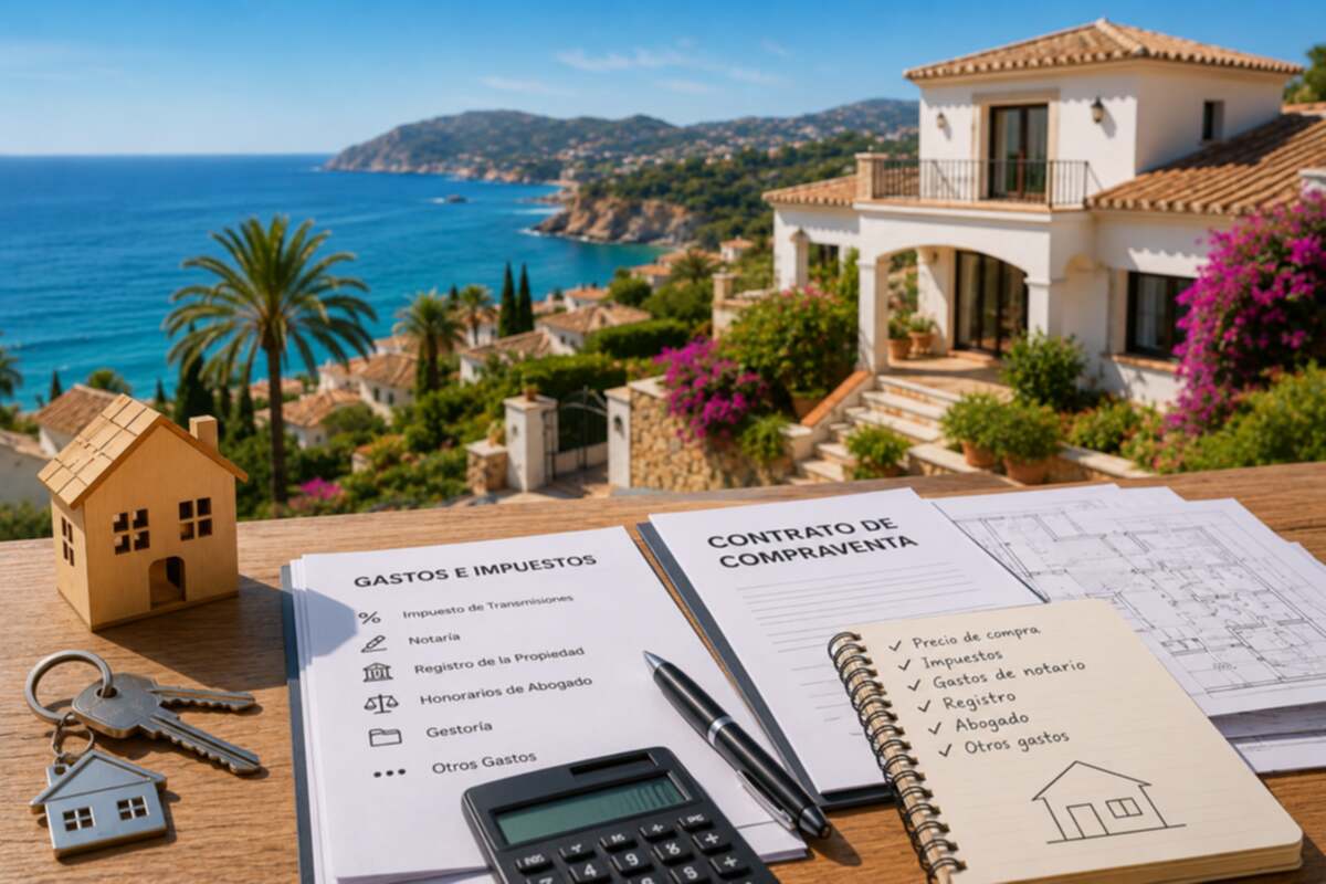 Haus kaufen in Spanien: Nebenkosten, Steuern und Gebühren erklärt