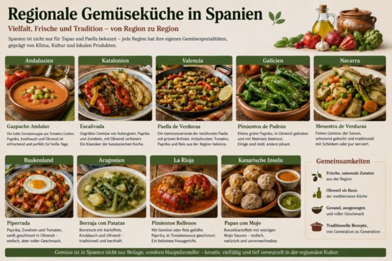Regionale Gemüseküche: Was sich beim Essen in Spanien verändert