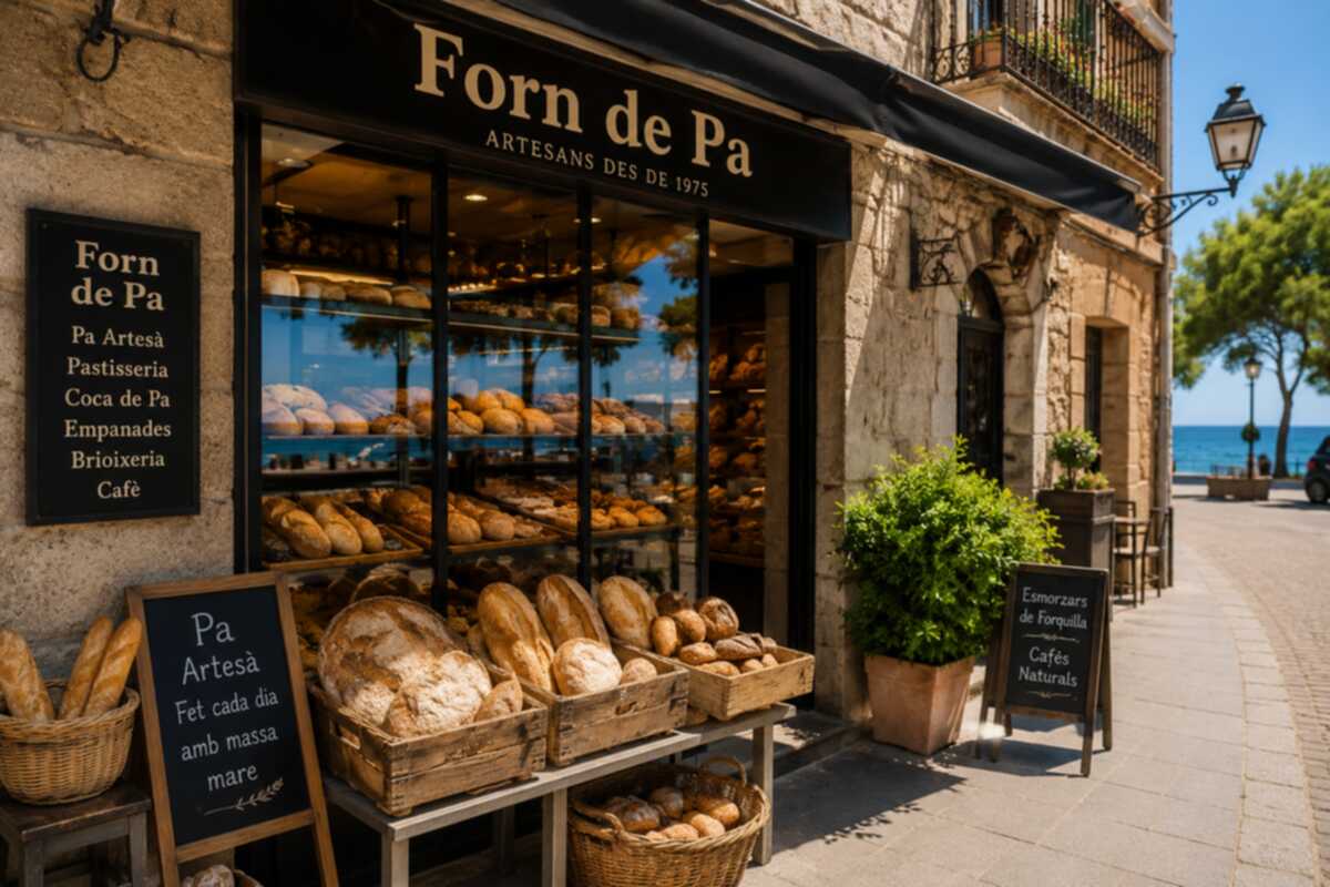 Neue Bäckerei Forn Sa Fornera eröffnet in Blanes-Mas Florit in Spanien (Baeckerei Spanien)