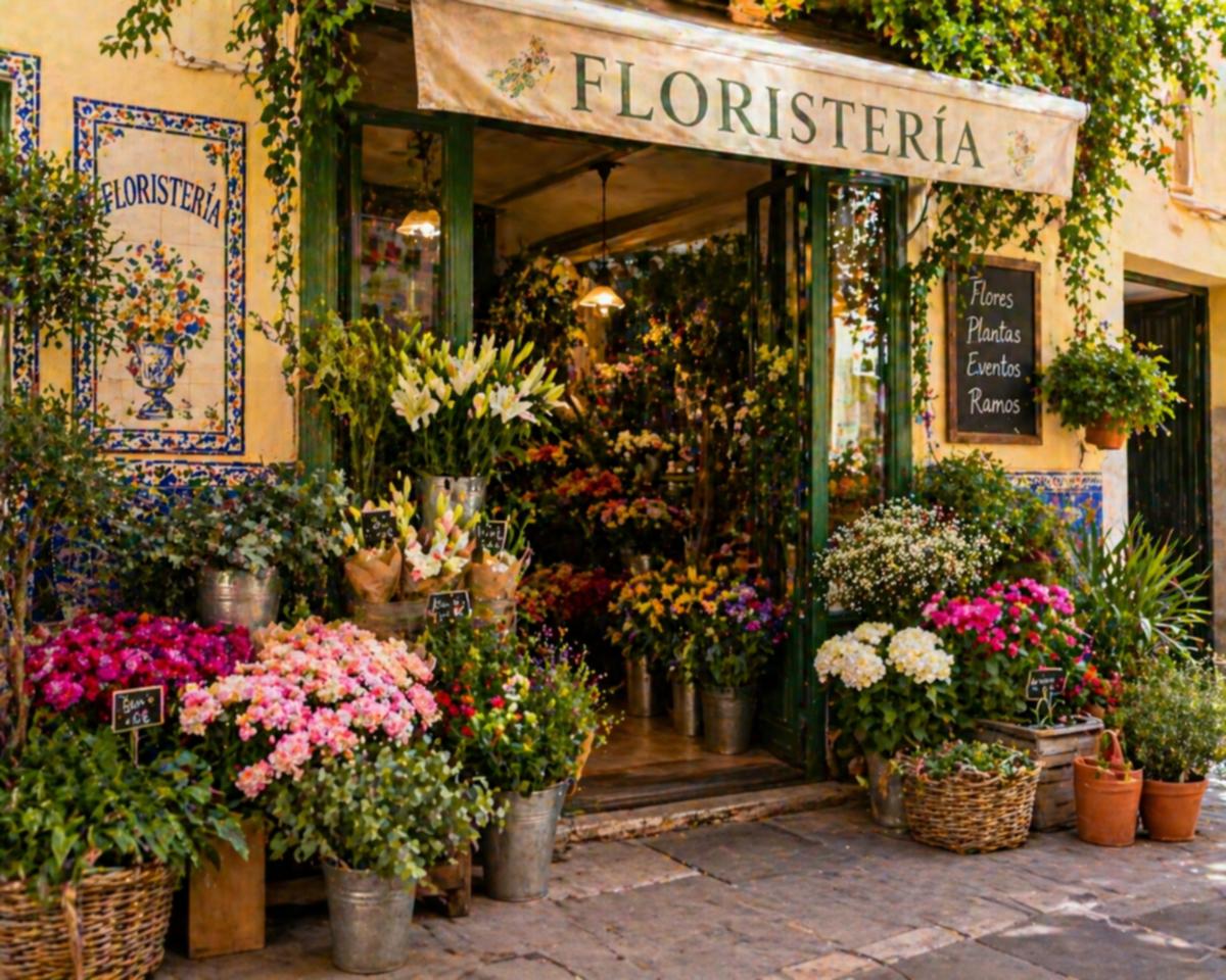 Mallorquinischer Florist wehrt sich gegen Supermärkte – Einkaufen (Blumenladen)