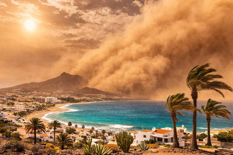 Calima-Sturm führt zu Flugverspätungen auf den Kanaren