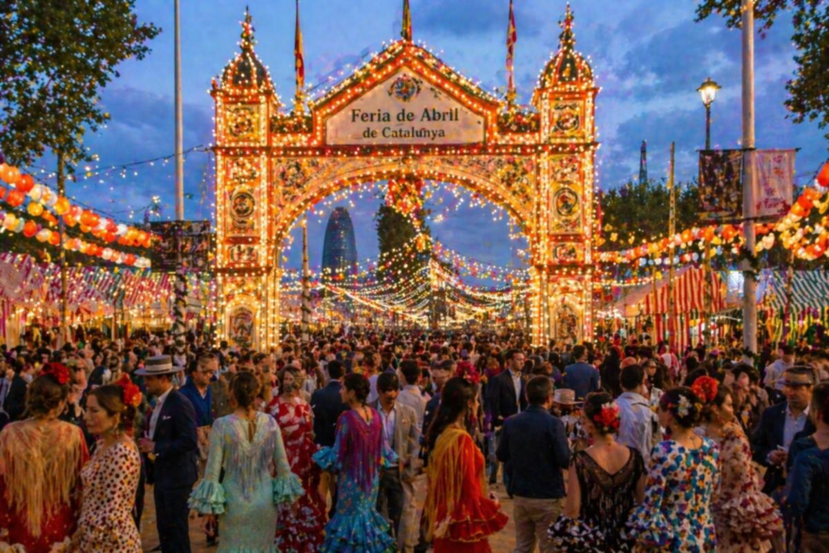 Feria de Abril in Barcelona startet mit kostenlosem Eintritt und erweiterten Angeboten in Barcelona (Feria Avril Bcn)