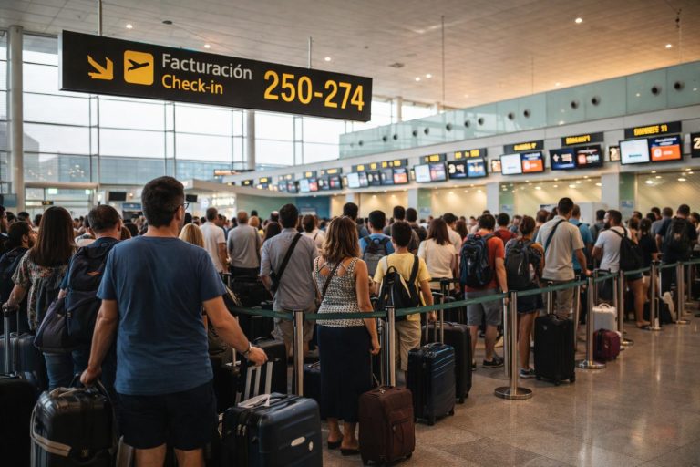 Lange Wartezeiten an europäischen Flughäfen während der Osterreisezeit