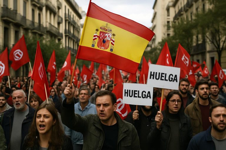 Málaga: 1. Mai-Demonstration fordert höhere Löhne und bessere Wohnsituation