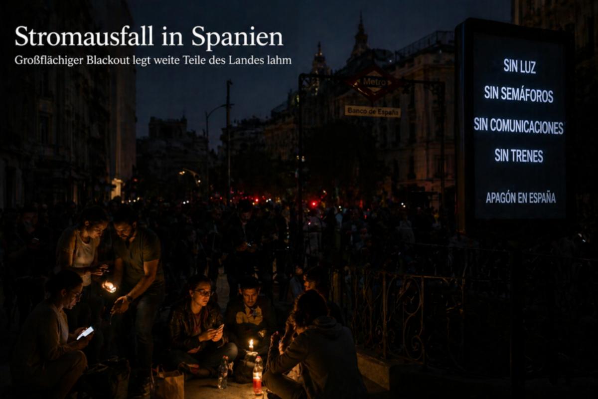Ein Jahr nach dem großflächigen Stromausfall in Spanien: Ursachen und Folgen – Wirtschaft (Stromausfall)
